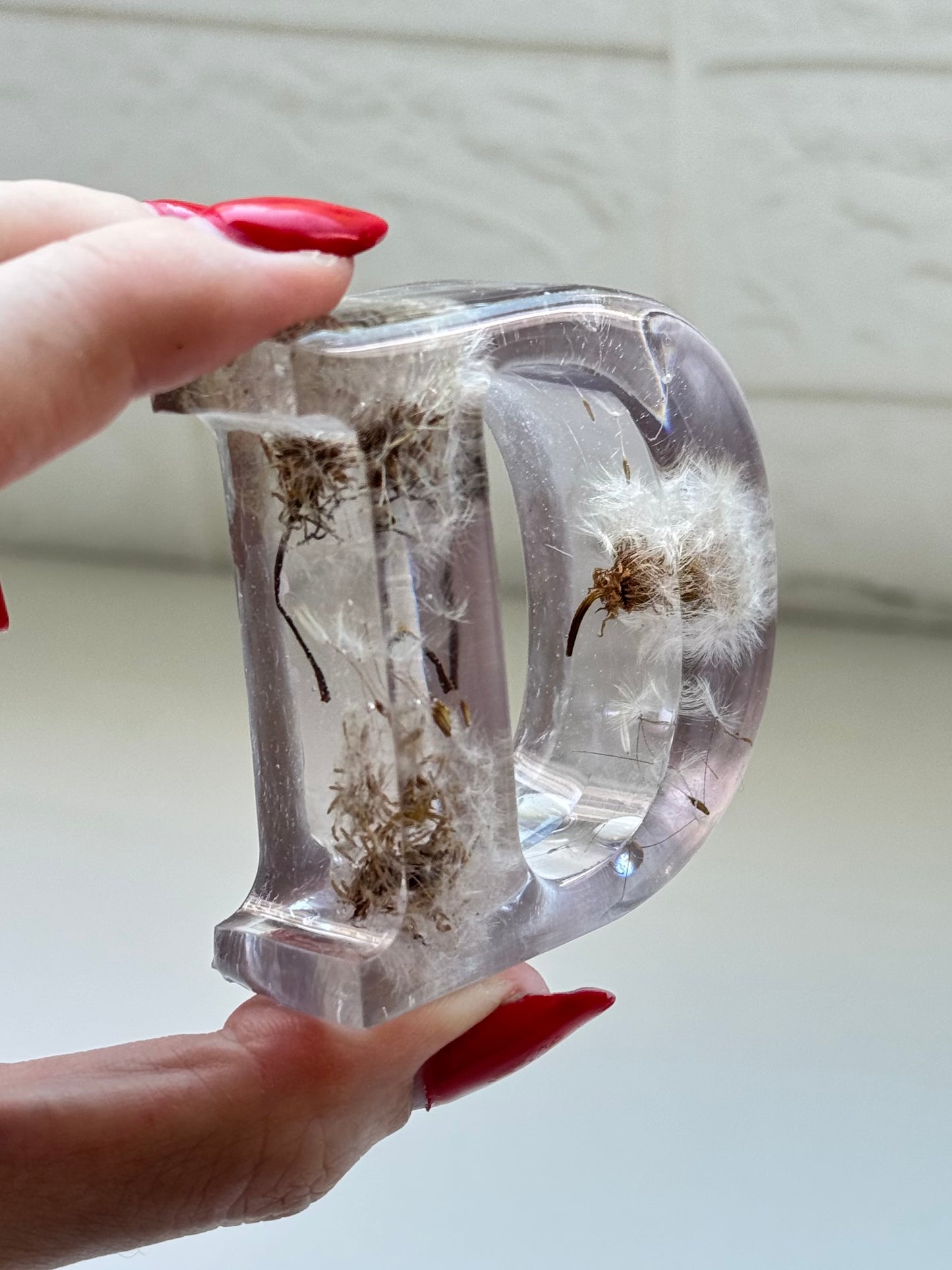 Letra Decorativa Pequena Mini Dandelions - Sob Encomenda