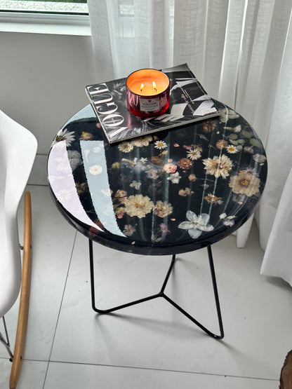Mesa Lateral Premium Floral Black