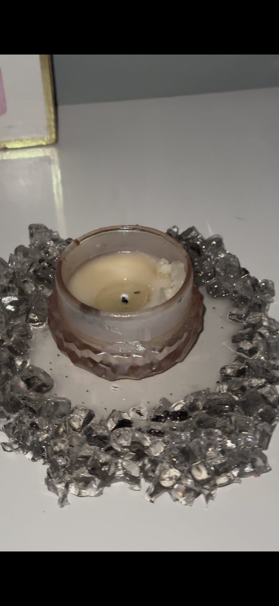 NEW Bandeja Média Crystal Edges