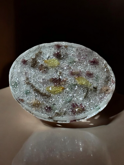Porta Jóias Jardim de Cristal - Envio Imediato