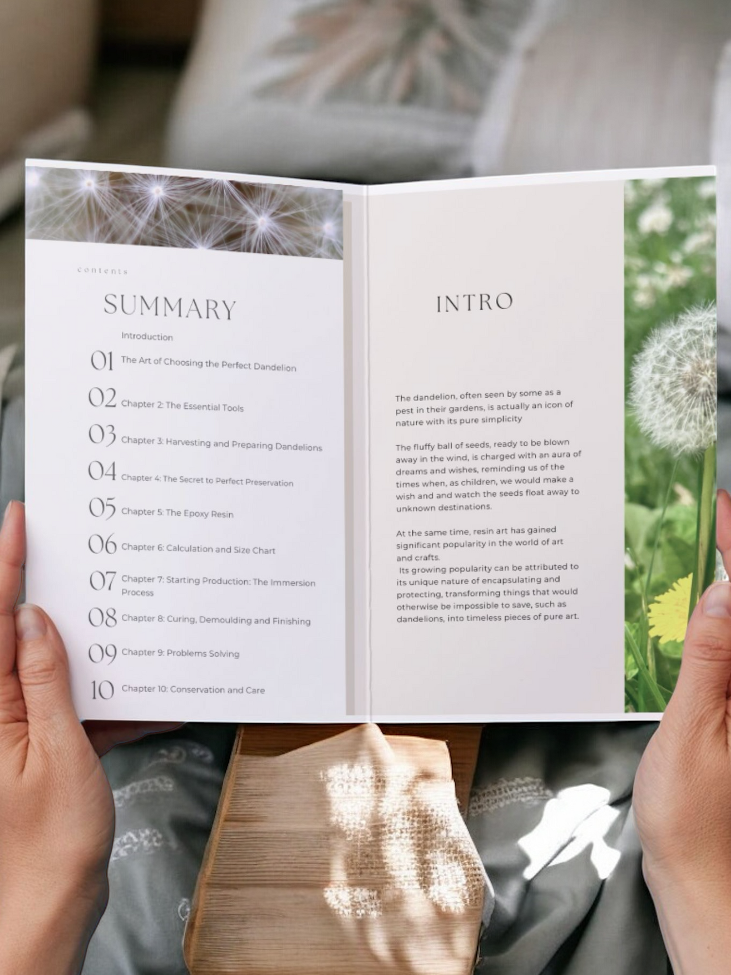 Ebook PRESERVING THE DANDELION - Learn How to do
