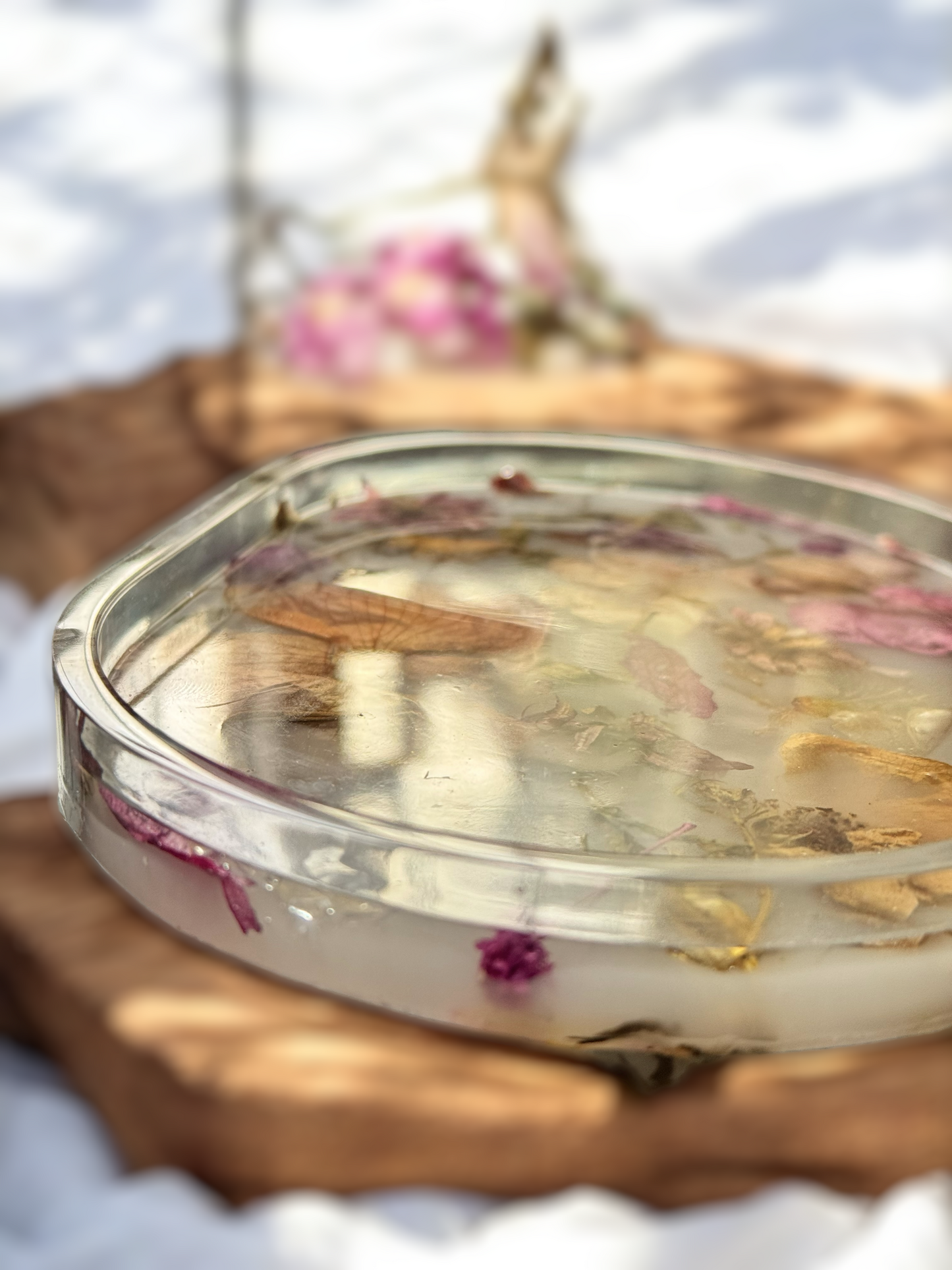 Bandeja Oval Hidden Garden - Envio Imediato