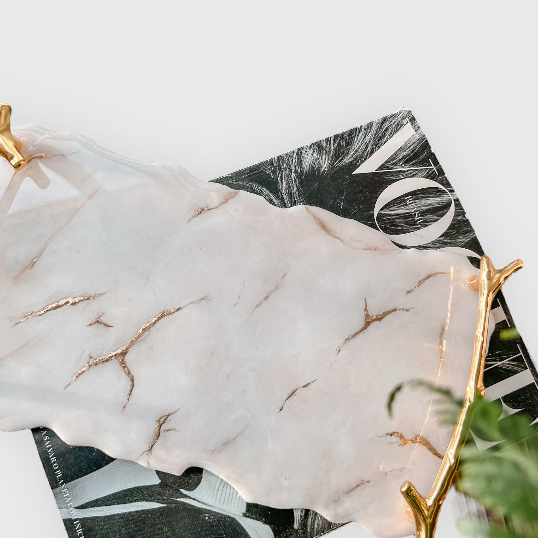 Bandeja Rose Marble