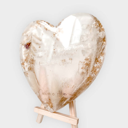 Heart Personalizável Boho