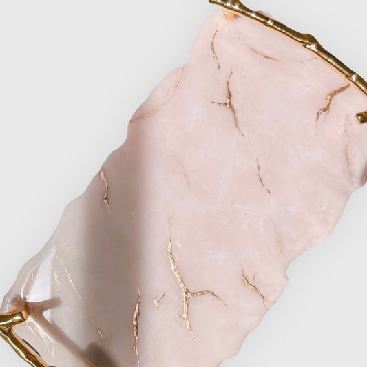 Bandeja Rose Marble
