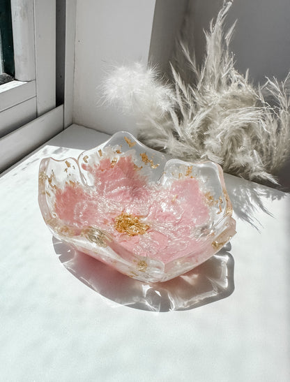 Bowl Flower em Fluid Art