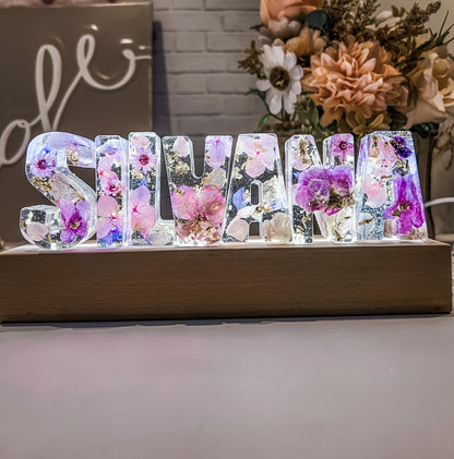 Luminária Word Personalizada