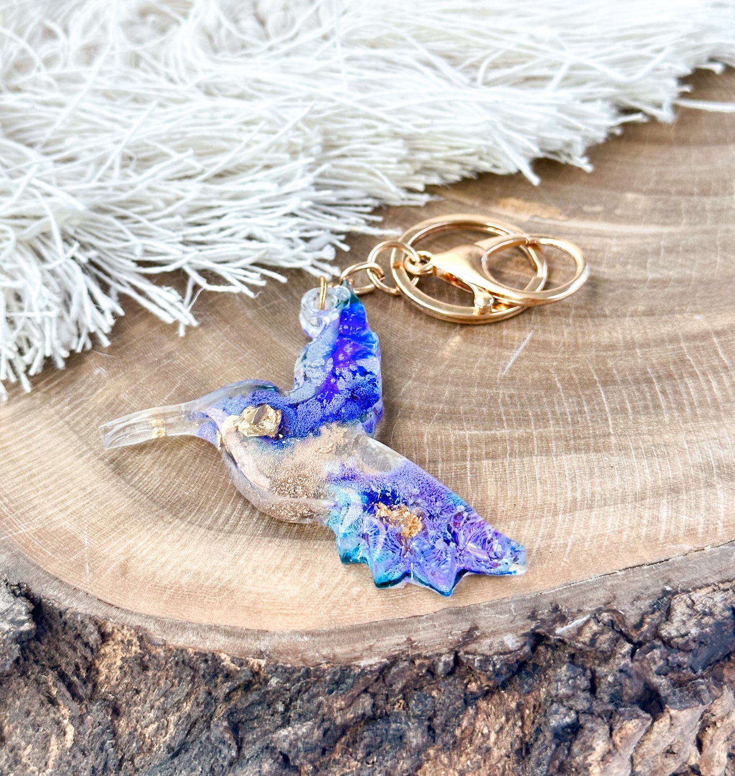 Chaveiro Hummingbird Azul