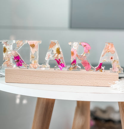 Luminária Word Personalizada