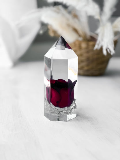 Luminária Crystal com Base em LED