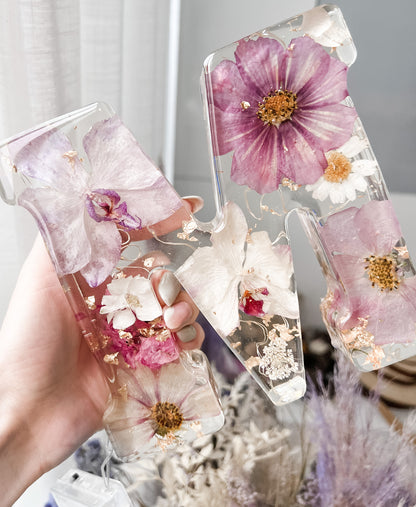 Luminaria Letra Gigante 16.5cm Natural Flowers