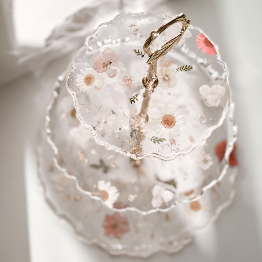 Petit Four Natural Flowers Holder