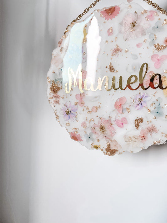 Placa Dream Name Pequena